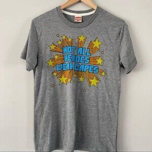 Homage Not all Heroes Wear Capes Tee Small